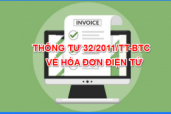 Thông tư số 32/2011/TT-BTC của Bộ Tài chính